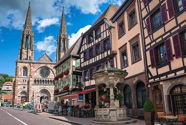 Le Pavillon Des Remparts - Commerces A Proximite - Centre-Ville - Appartement Cosy Obernai Eksteriør billede